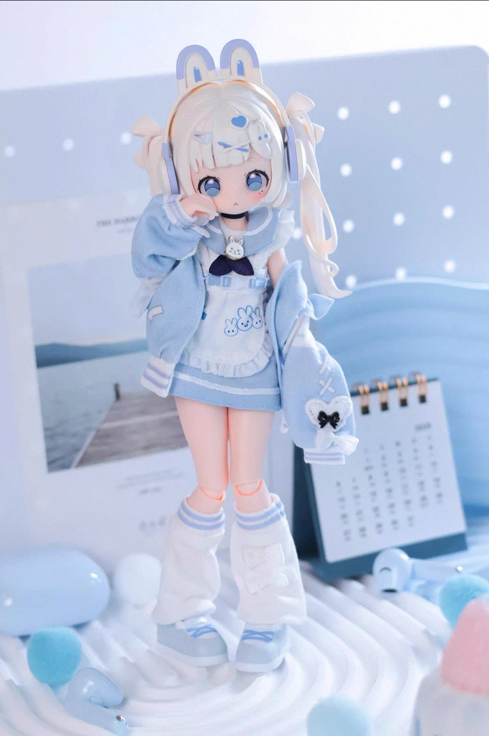 만몽 SugaryGirls BJD 가동 인형 원모어 8분 BJD 트렌드 토이 블라인드 박스 피규어