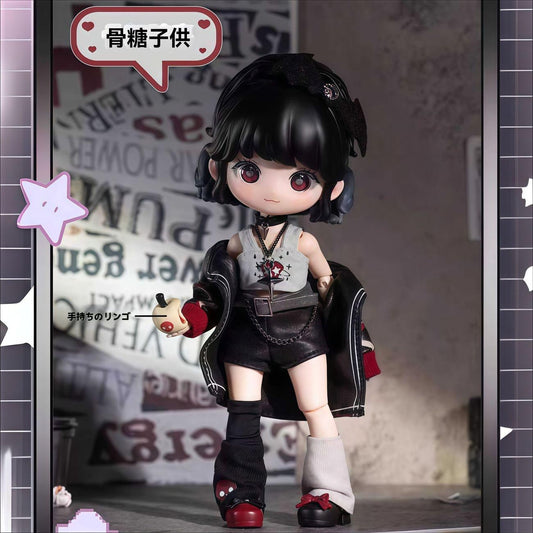 SIMONTOYS 릴로로 이진법 달콤한 과자 시리즈 1/12 스케일 BJD 가동 조인트 인형 세트 포함 컬렉션 선물용으로 최적