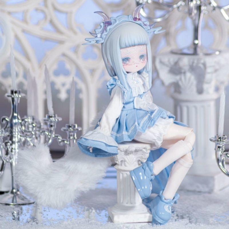 룰루II 노메 시리즈 2시리즈 8스케일 BJD 데스크 트렌드 선물 블라인드 박스 8세트 피규어 부터~까지【여성 선물 피규어 인형 봉제 인형】 (창고 배송)