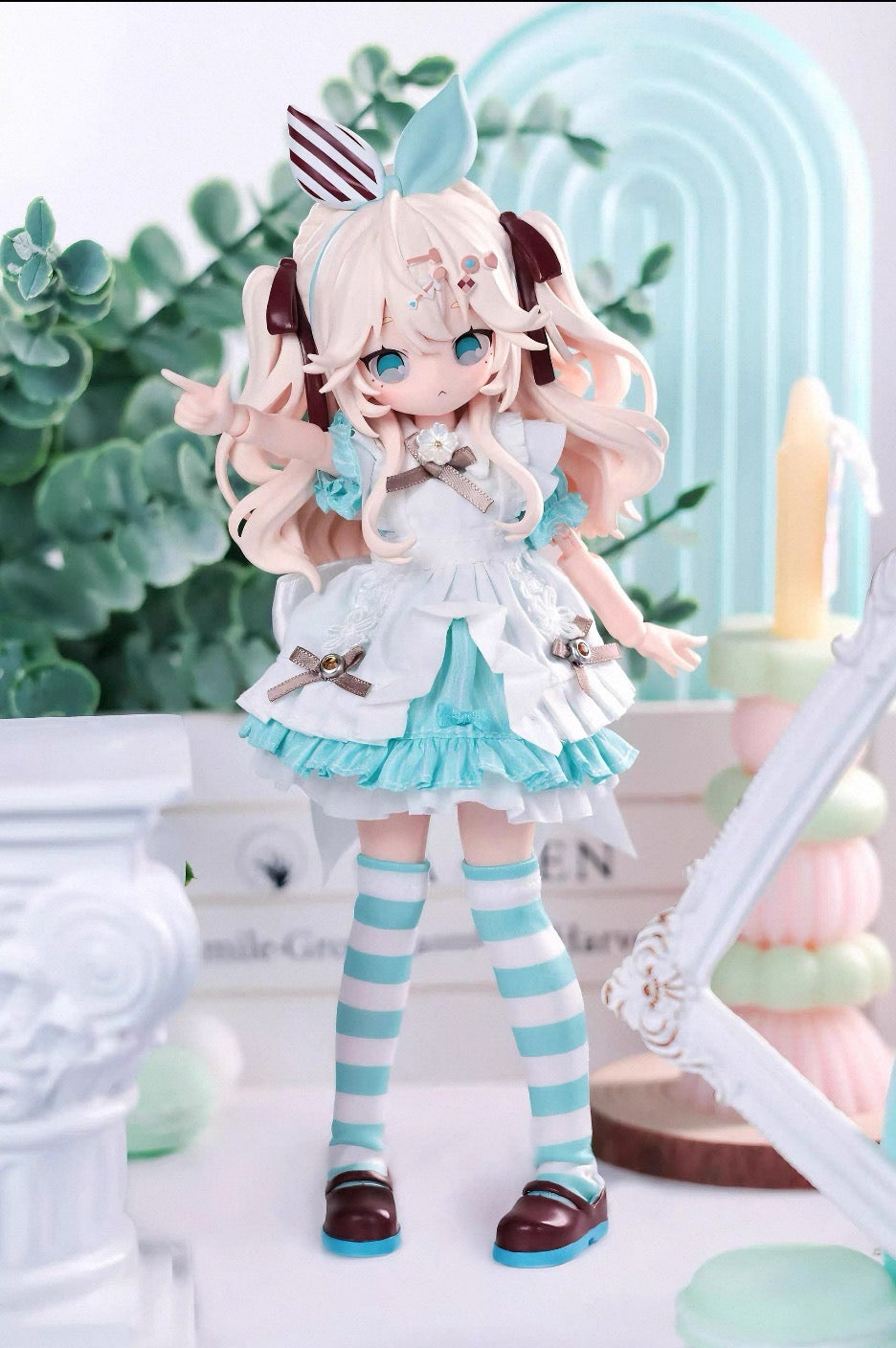 만몽 SugaryGirls BJD 가동 인형 원모어 8분 BJD 트렌드 토이 블라인드 박스 피규어