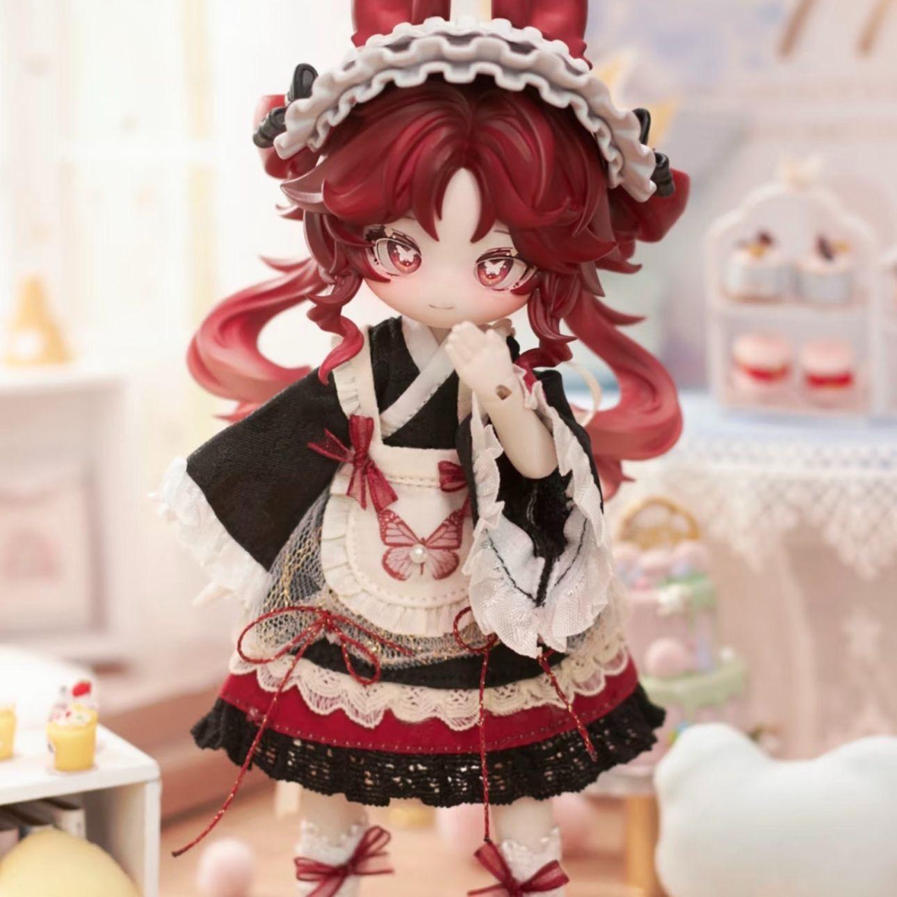 정품 비식용 피규어 12분 bjd 블라인드 박스 츠키토 토끼 포켓몬 가동 피규어 뽑기 선물 여자아이