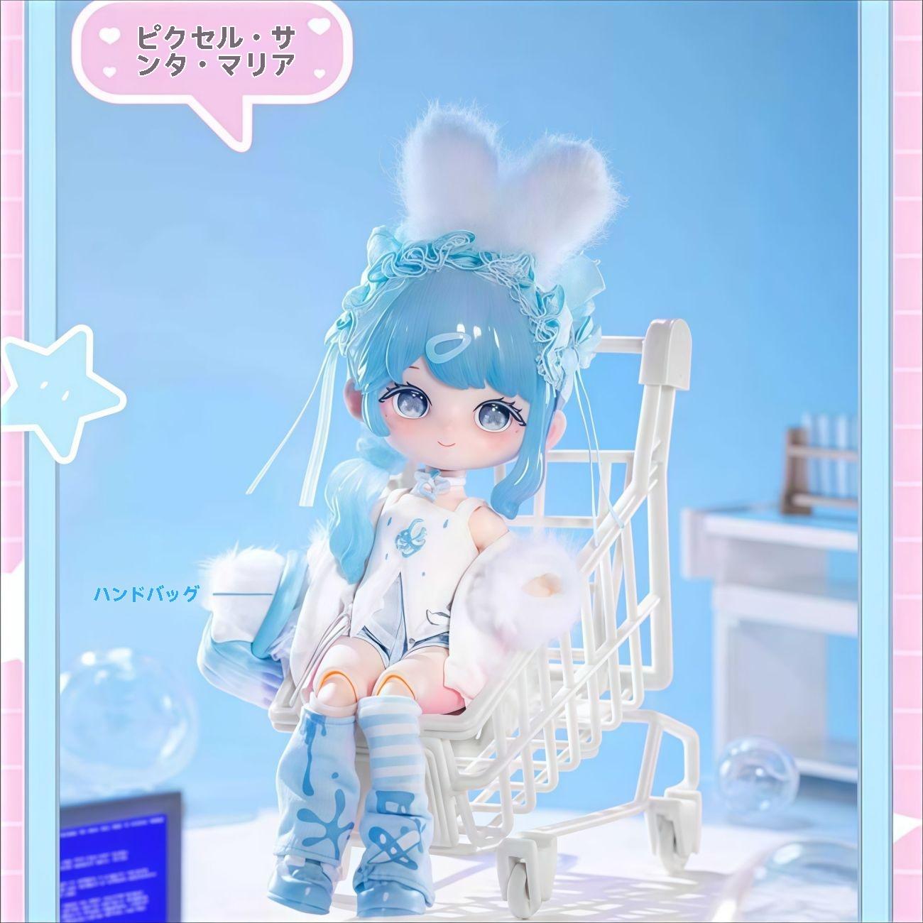 SIMONTOYS 릴로로 이진법 달콤한 과자 시리즈 1/12 스케일 BJD 가동 조인트 인형 세트 포함 컬렉션 선물용으로 최적