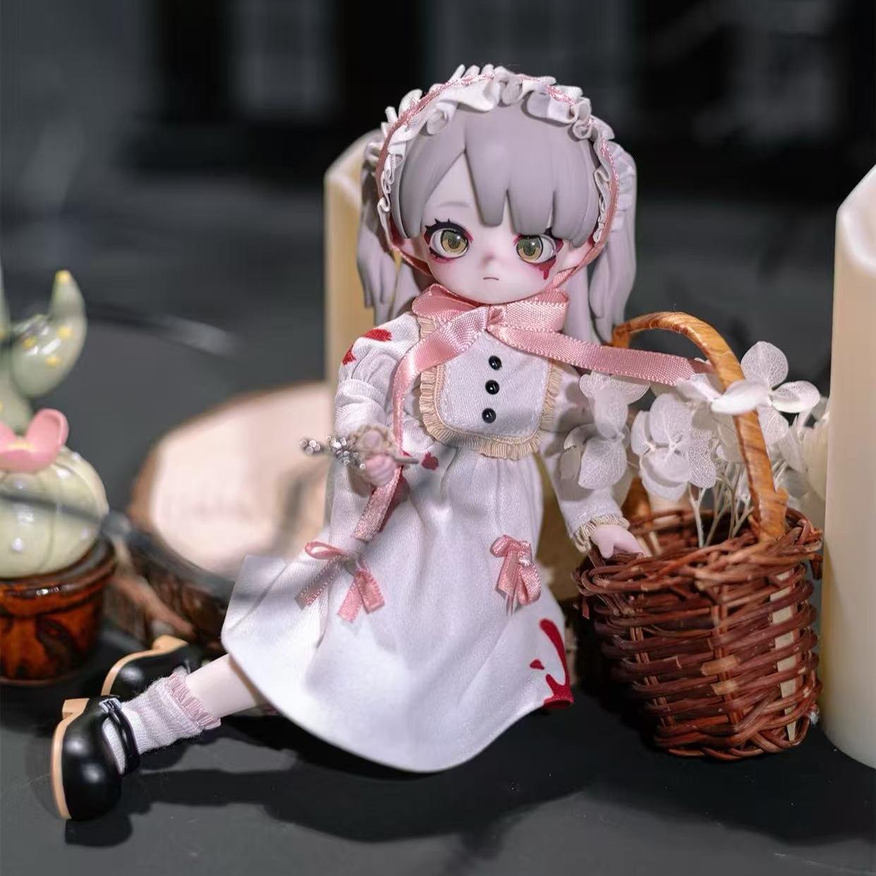 Nyssa: 그로테스크 나이트메어 블라인드 박스 - 1/12 스케일 BJD 관절 피규어, 트렌디한 소장용 장난감