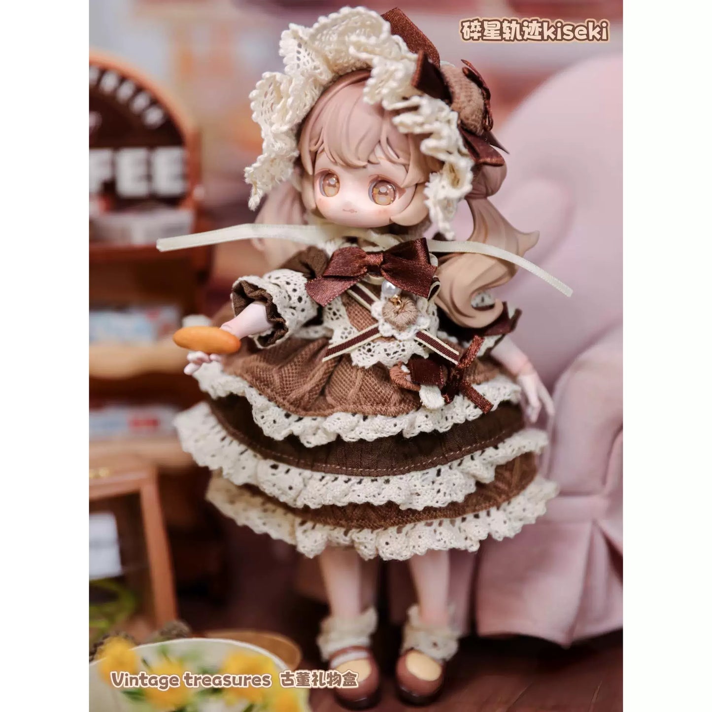 정품 섀터드 스타 트레일 KISEKI 앤티크 시리즈 MJD 블라인드 박스 12관절 BJD 인형 트렌디 토이 선물