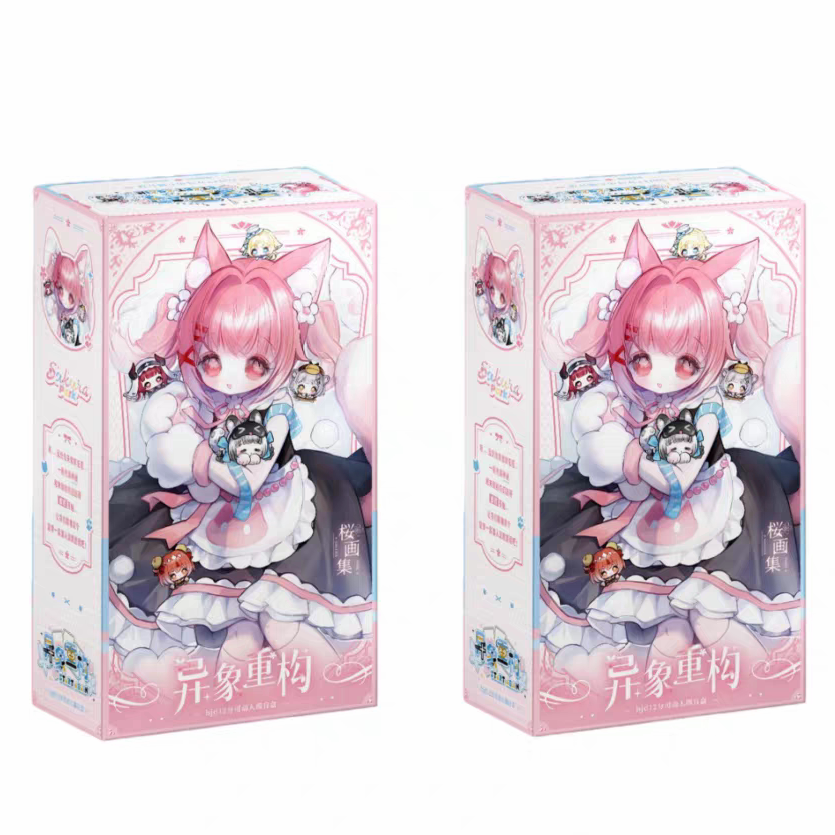 정품 Sakura Artbook Anomaly Reconstruction 12분 BJD 블라인드 박스 관절 인형, 트렌디 토이 피규어 장식