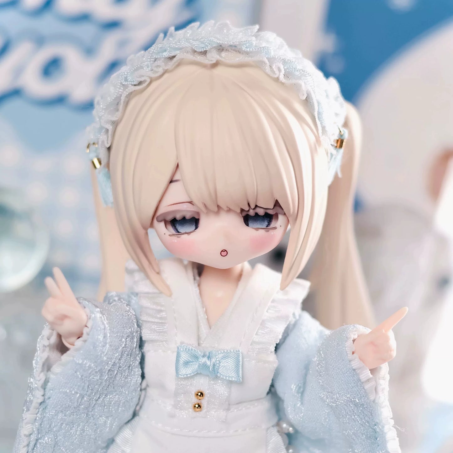 새로운 "Poetry in a Box" 무증상 시리즈 12점 BJD 인형 블라인드 박스, 관절 인형, GSC 캐롯 레그 8점 연결 가능
