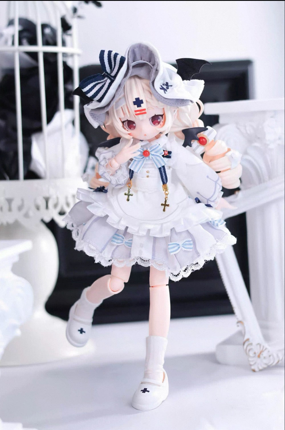 만몽 SugaryGirls BJD 가동 인형 원모어 8분 BJD 트렌드 토이 블라인드 박스 피규어