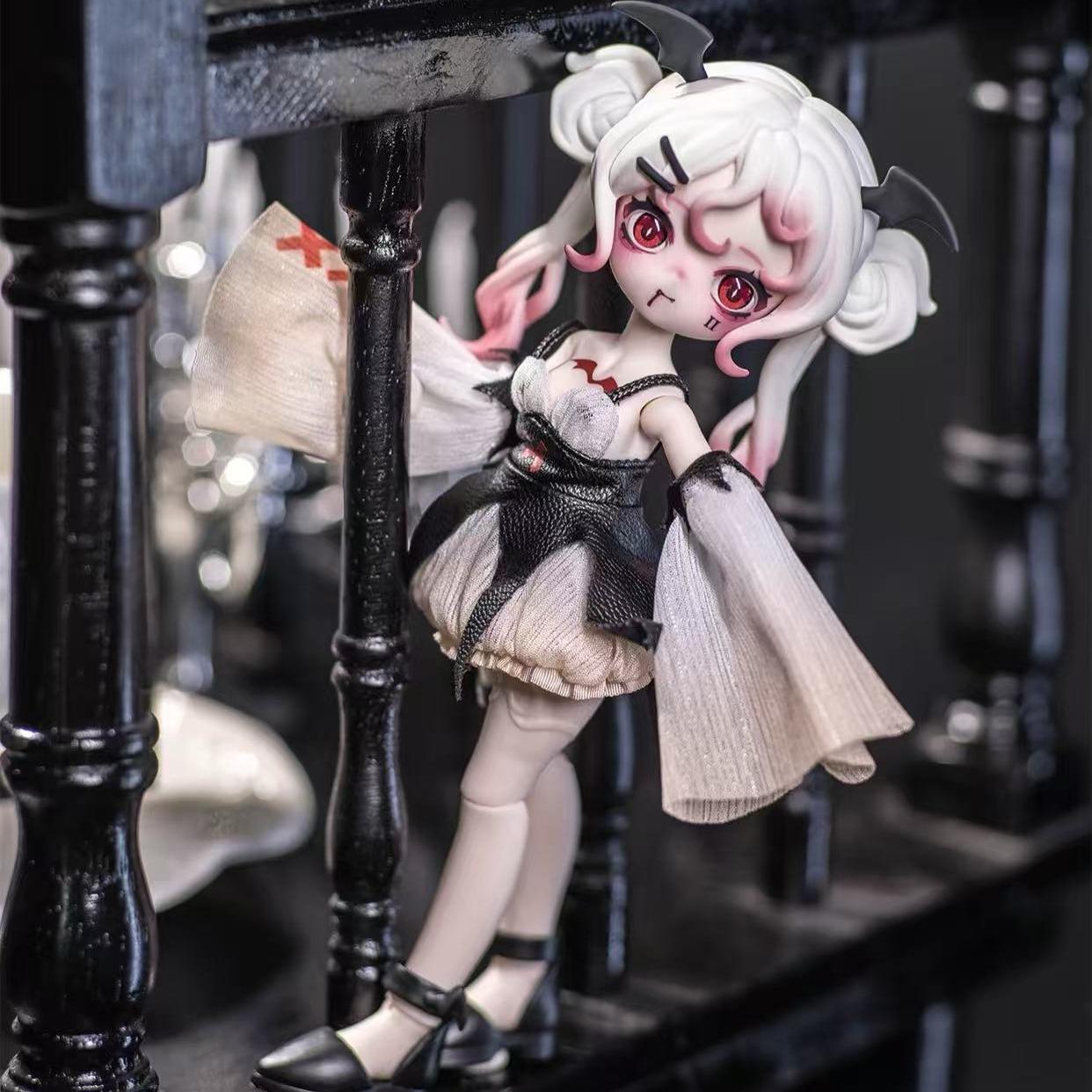 Nyssa: 그로테스크 나이트메어 블라인드 박스 - 1/12 스케일 BJD 관절 피규어, 트렌디한 소장용 장난감